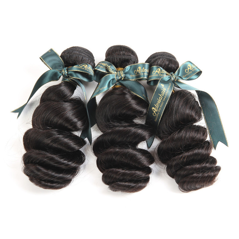 High Quality Peruvian Loose Wave Weave Bundles Loose Human Hair 3