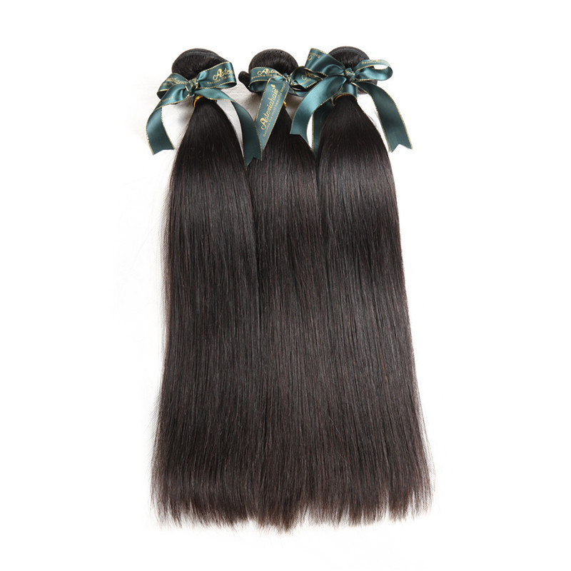 Cheap Malaysian Straight Human Hair Virgin Hair Bundles 3pcs