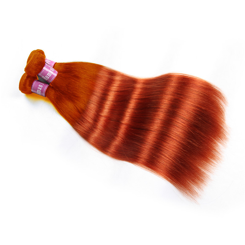 Ombre 350 Color Straight Human Hair Weave Real Virgin Hair 3