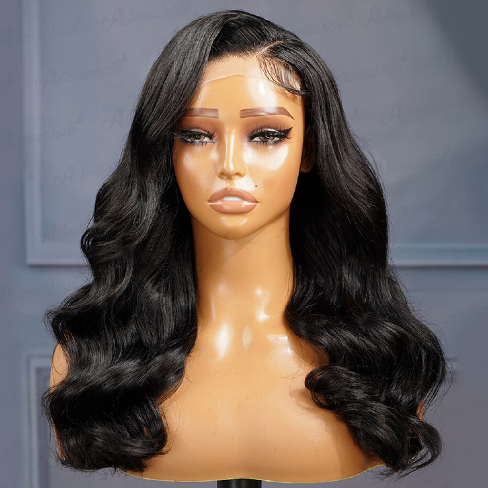 Side Part Wig Special Wavy 5x5 Lace Closure Glueless Wigs For Beginners