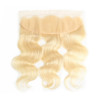Blonde Human Hair Frontal 13*4 Lace Frontal Pure 613 Color Body Wave Hair