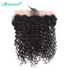 13*4 Ear to Ear Transparent HD Lace Frontal Human Brazilian Hair Deep Wave Hair