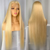 Long Blonde Wig For Women 13x4 Lace Front Wig
