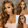 Asteria Light Brown Hair Glueless Lace Front Wigs