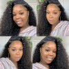 Curly Hair Undetectable Lace Front Wigs For Women Human Hair