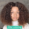 Human Hair Curly Wave Short Bob Wigs Virgin Hair Lace Front Wigs 