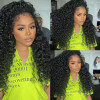 Curly Hair Glueless 6x6 Lace Closure Wigs Human Hair