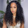 Deep Wave Headband Wigs Human Hair Wig