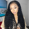 Deep Wave Human Hair Braided Frontal Wig