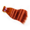 Pure 350 Color Straight Human Hair Weave Real Human Hair 3 Bundles 