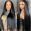 Long 13x6 HD Lace Front Wigs Human Hair Straight Wig For Women