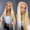 613 Blonde Straight Lace Front Wigs 14-24inch