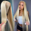 Long Blonde Wig For Women 13x4 HD Lace Front Wig