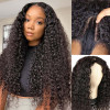 U Part Wig Water Wave Hair U Part V Part Wigs For Women