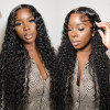 Wear To Go Wig - Airy Cap- Breathable Cap Water Wave Undetectable Lace Wigs