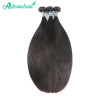 Malaysian Straight Human Hair Virgin Hair Bundles 3Pcs Natural Black