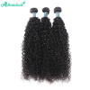 Jerry Curly Hair Natural Black 3 Bundles 100% Virgin Malaysian Hair Weave