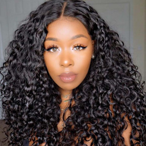 Middle Part 13x4 Lace Front Wig