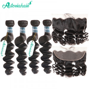 4 Bundles Brazilian Loose Wave