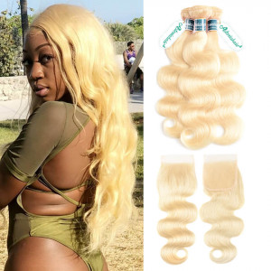 613 Blonde Body Wave Hair