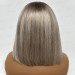 Ash Blonde Bob Wig Short Straight 5x5 Closure Wigs