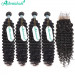 4 Bundles Deep Wave Brazilian Hair