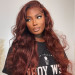 body wave lace front wig