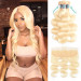 613 Blonde Body Wave Weaves