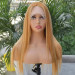 Blonde Highlights on Light Brown Lace Front Wig