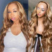 blonde hightlighted wig