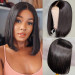 Bob Lace Front Virgin Hair Straight Wigs