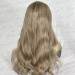 Highlight Body Wave Frontal Wig With Skunk Stripe In Front