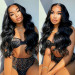 Airy Cap-Flawless Body Wave Transparent Lace Wig With Breathable Cap
