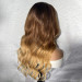Brown Blonde Ombre Body Wave Lace Front Wig