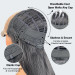 Airy Cap-Glueless Loose Deep Wave Wig Breathable Closure Wigs Human Hair
