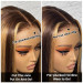 Beginner Friendly Straight Human Hair Wig With Highlights Wear And Go