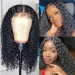 deep wave wigs lace front