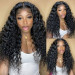Airy Cap-Wear And Go Deep Wave Wig With Breathable Cap Beginner Wig