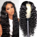 Full Lace Wigs Virgin Loose Deep Human Hair Wigs