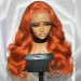 Ginger Lace Front Wig Human Hair Glueless Wigs For Women