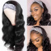 headband wig human hair