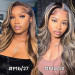 highlights on black hair wig