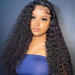 Long Curly Wigs For Women Invisible HD Lace Front Wig