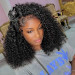 kinky curly short wig