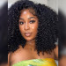 Short Kinky Curly Afro Lace Front Wigs