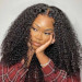 4x4 Closure Wig Kinky Curly Hair