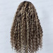Brown Blonde Balayage Loose Deep Wave Human Lace Front Wigs