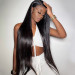 16-40inch Long Straight Lace Front Wigs Human Hair 