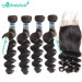 4 Bundles Loose Wave Brazilian Hair