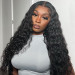 Loose Deep 5x5 Lace Closure Glueless Wig